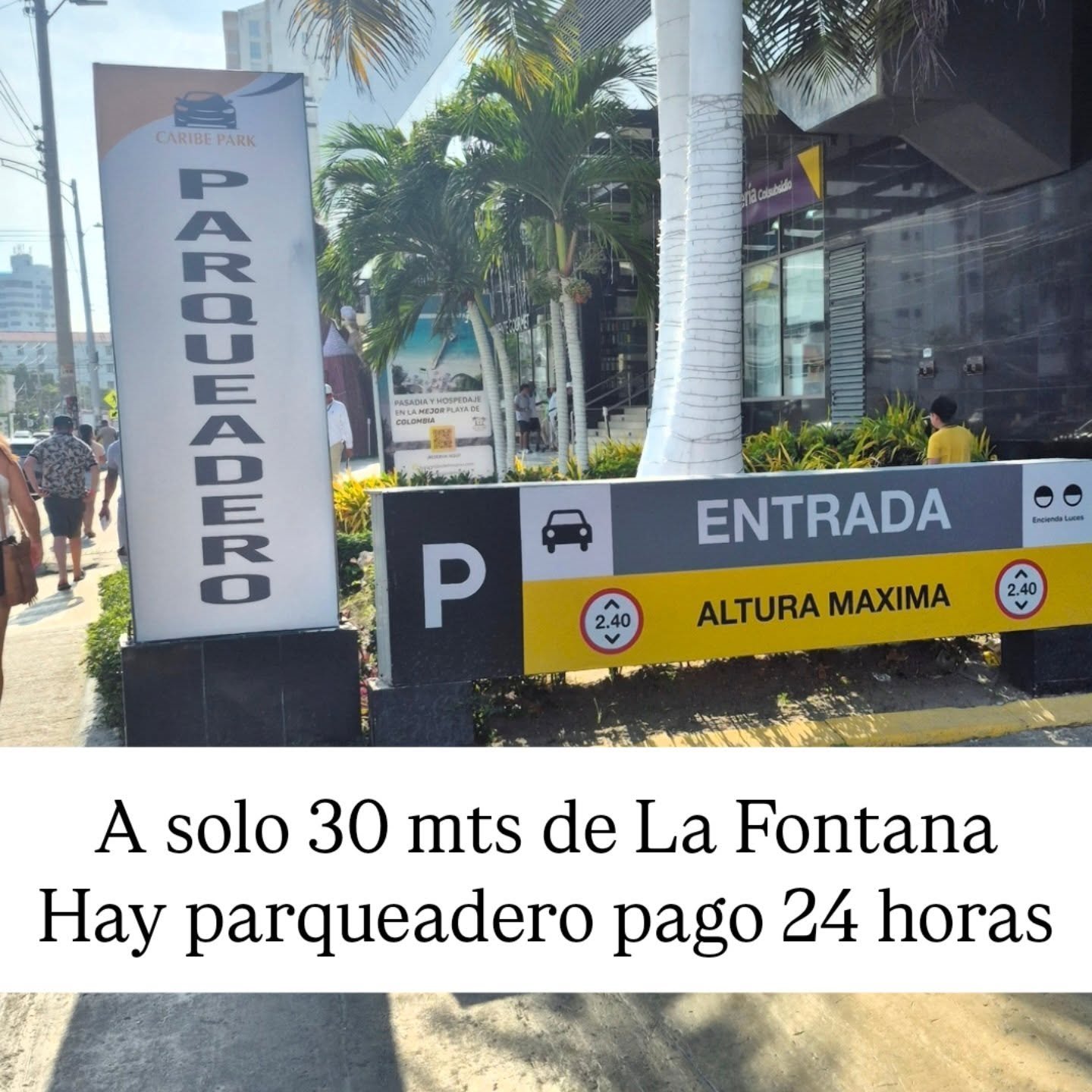 Si no consigues parking en la Avenida San Martin, cerca a La Fontana, tienes esta opcion en el Centro Comercial Nao.
Te esperamos siempre.
#Cartagena #Bocagrande #restaurantescartagena