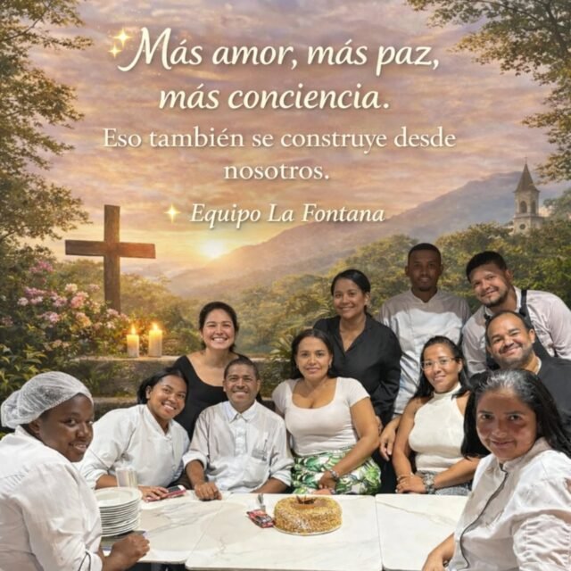 En esta Semana Santa, te invitamos a volver a lo esencial.
Más amor.
Más paz.
Más conciencia.
Porque un mejor país empieza por cada uno de nosotros 🤍🇨🇴
Con cariño,
Equipo La Fontana
#SemanaSanta #Reflexión #Colombia RestaurantesCartagena